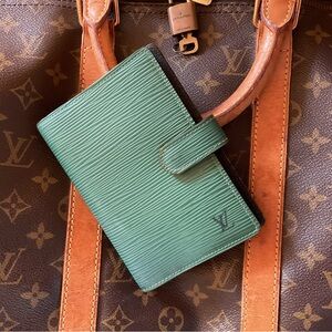 Louis Vuitton Epi mini agenda